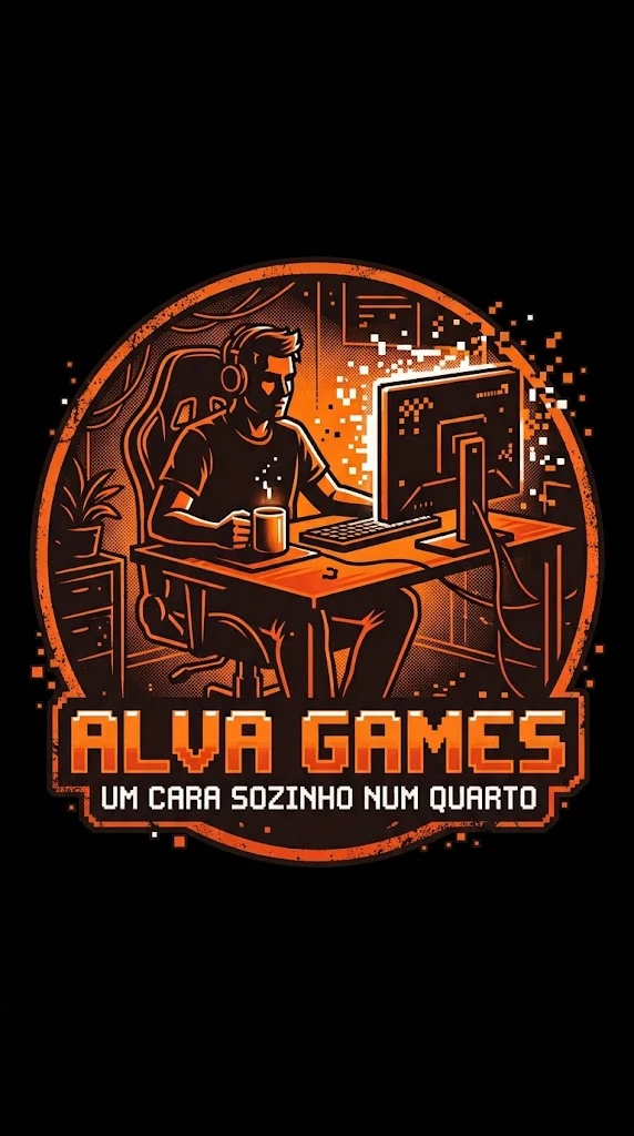 Alva Games — Um cara sozinho num quarto